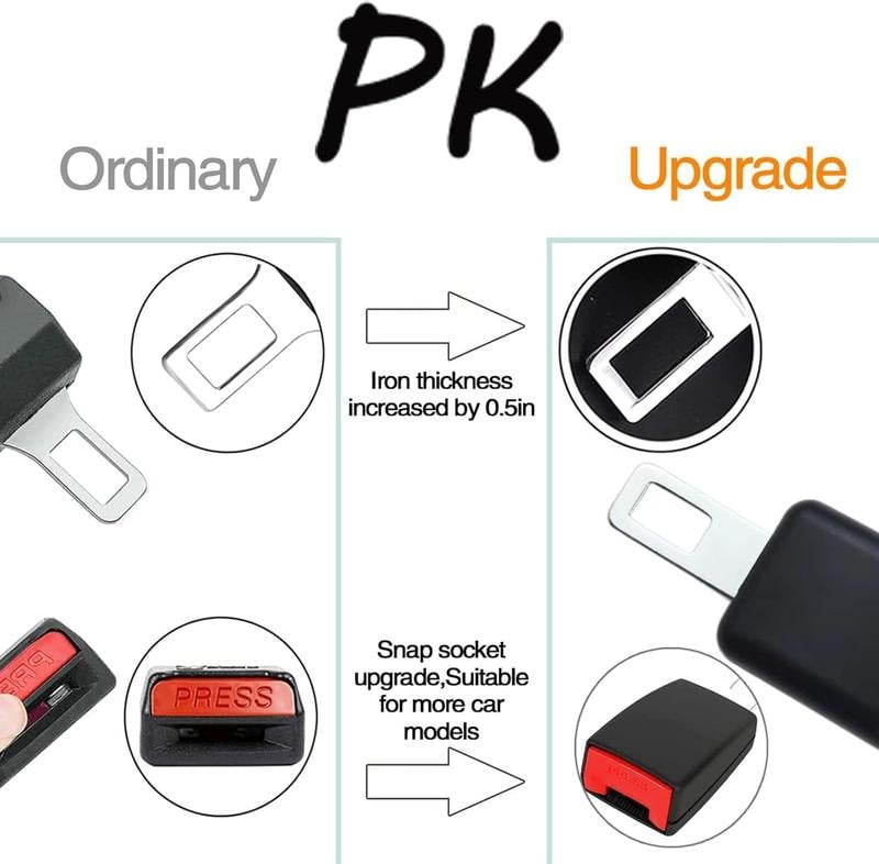 🎁 2025 Korlátozott Idejű Akció 50% KEDVEZMÉNY 🔥 Autós Övcsat Hosszabbító Ülés Öv Klipszek 🛡️🚗