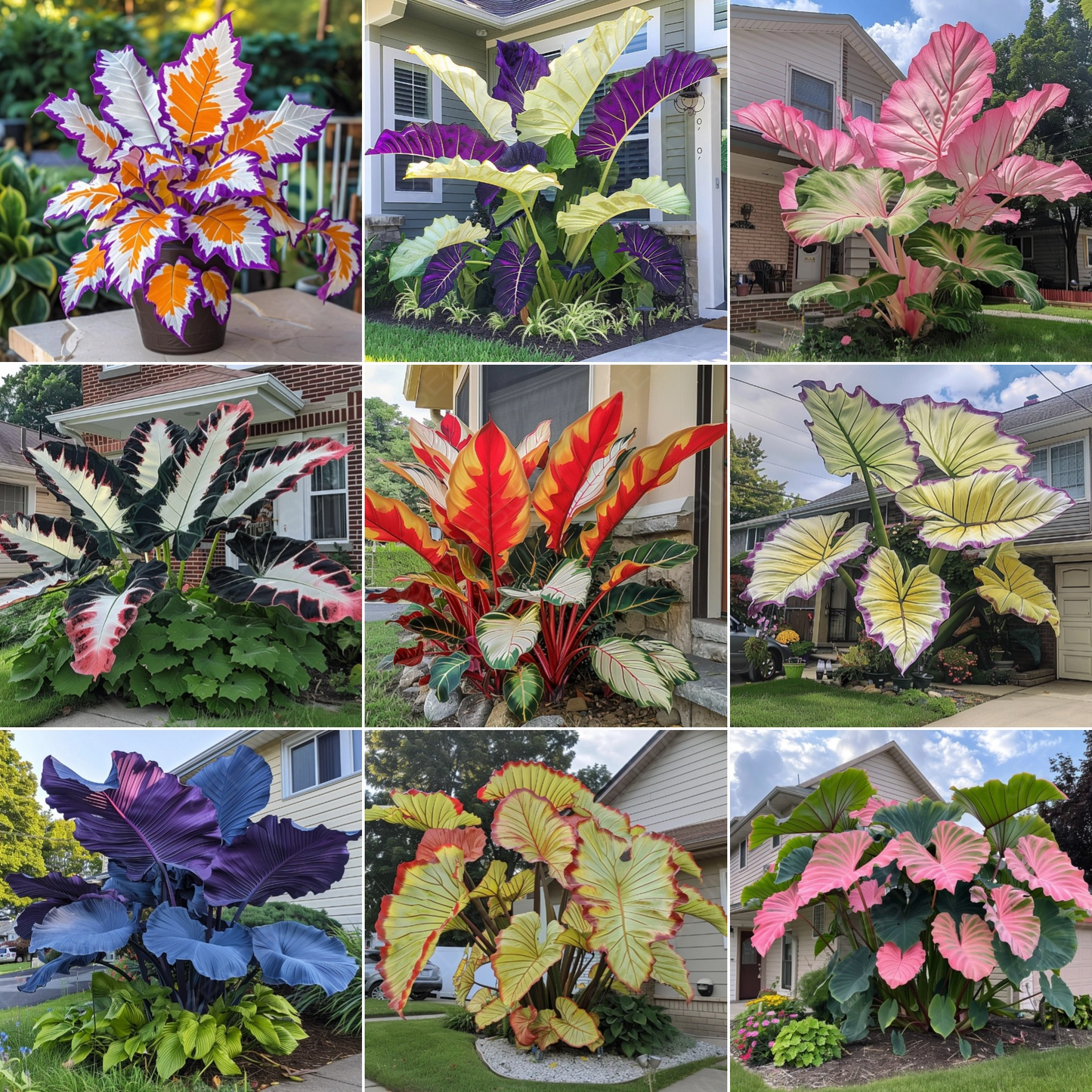 Óriás kaladium hagymák