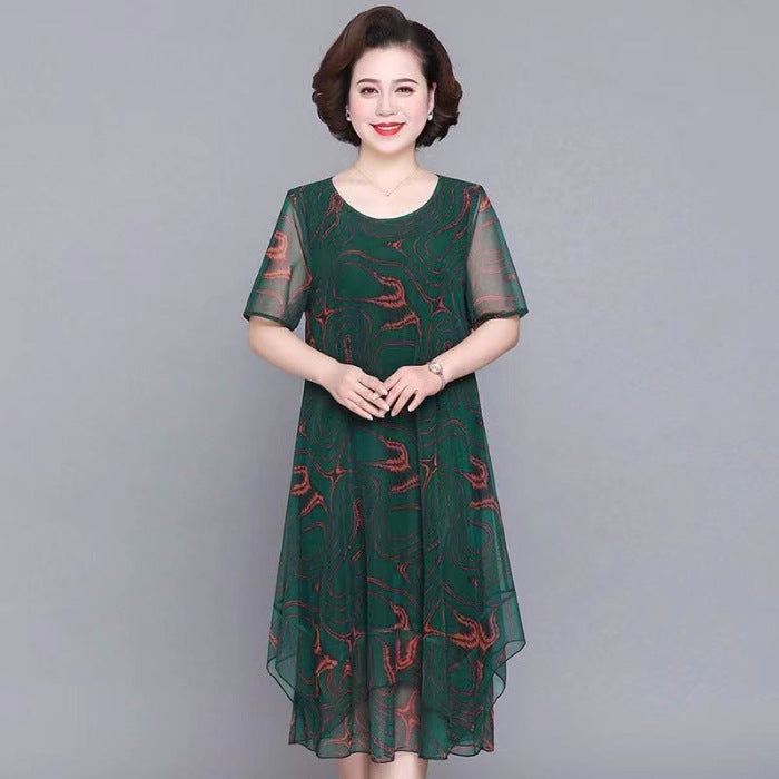 🌺Elegáns, bő sifon ruhák plus size méretekben