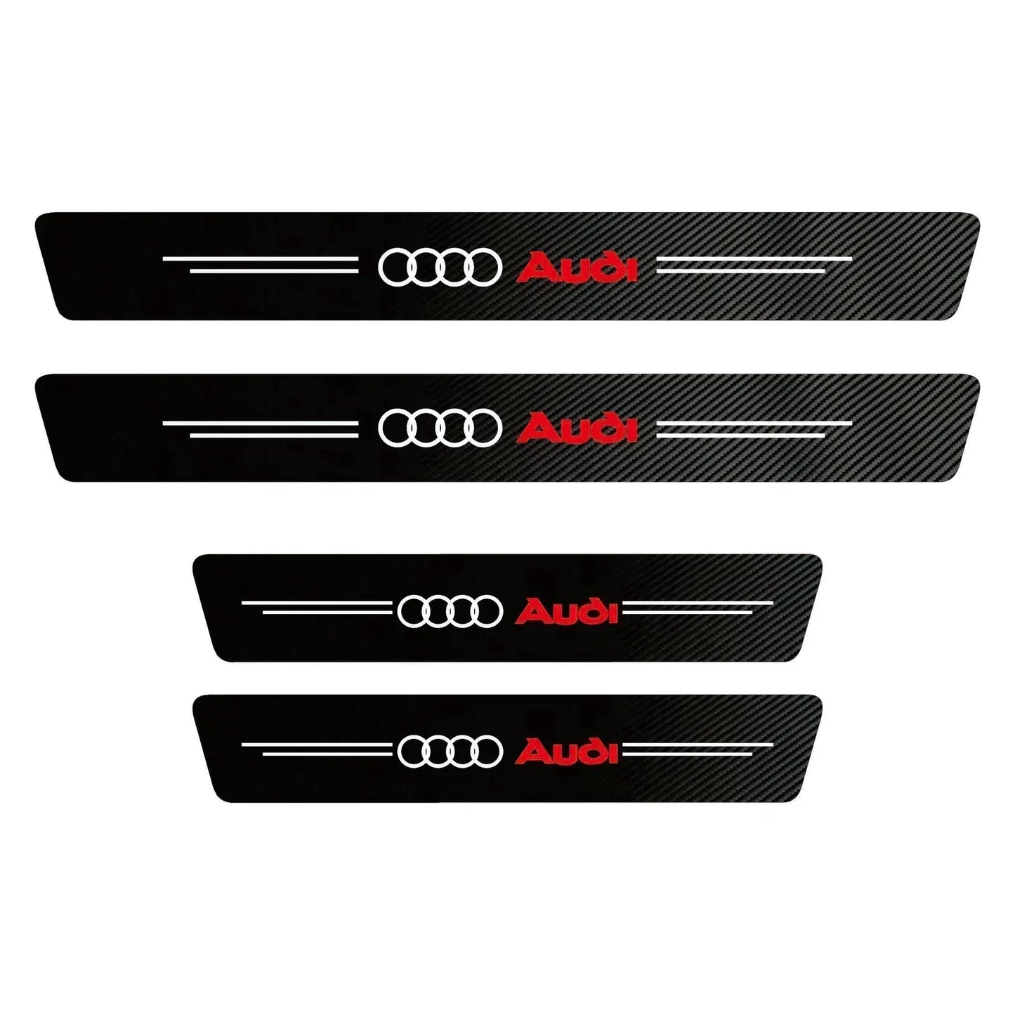 Karbonszálas küszöbvédő (8PCS)