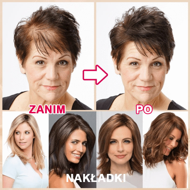 ✨Légáteresztő természetes haj vékony hajú nőknek💁♀️