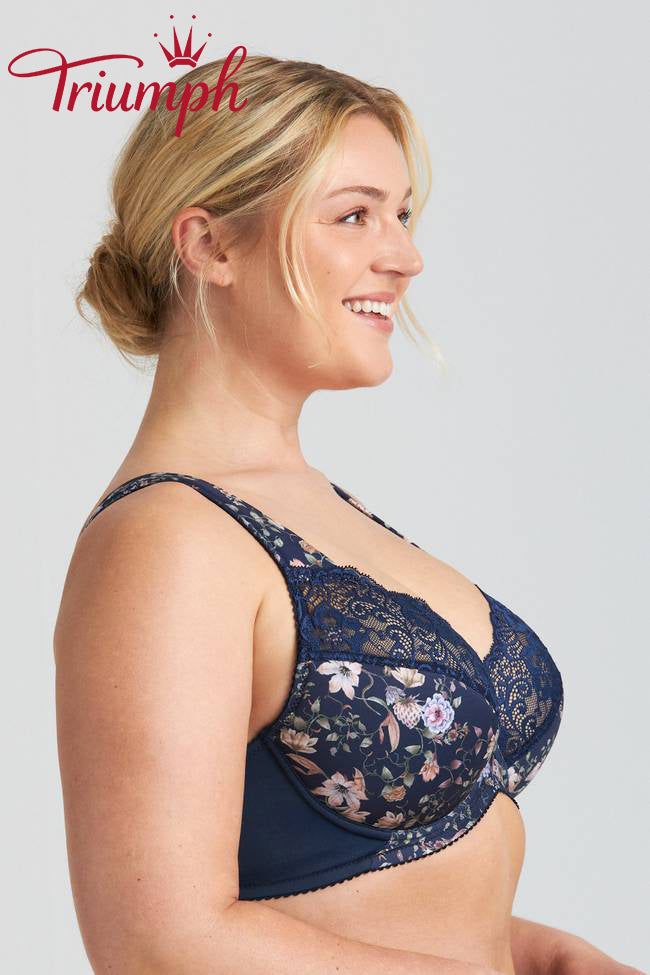 Triumph® 3 részes melltartó💖 csipkéből és virágos hímzésből