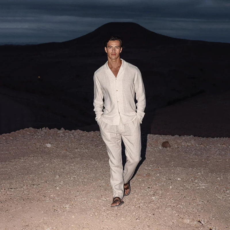 đŽFĂ©rfi minimalista pamutvĂĄszon kĂ©trĂ©szes lezser szett