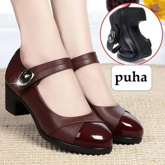 Női Vintage női Mary Jane cipő - Kiváló kényelem és retro stílus