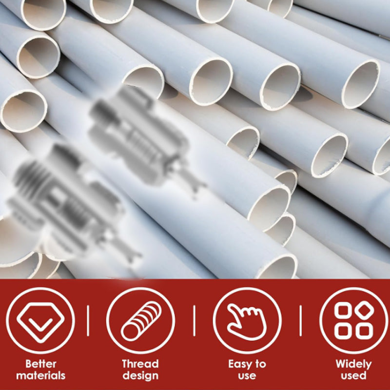 đ©âšSzerszĂĄm PVC csövek belsĆ Ă©s kĂŒlsĆ menetĂ©nek megmunkĂĄlĂĄsĂĄhozđ„