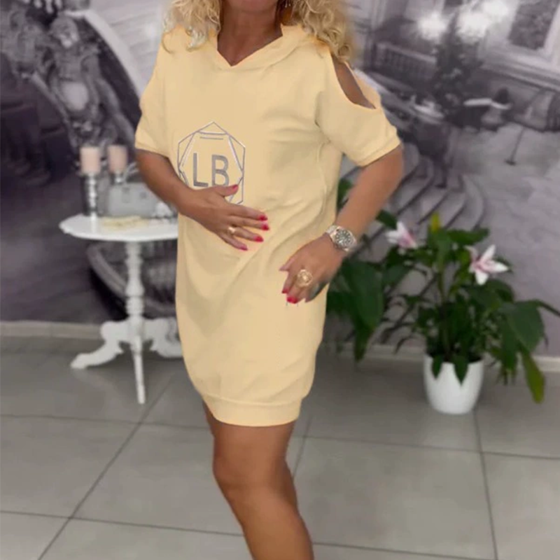 Túlméretezett pulóver betűmintával