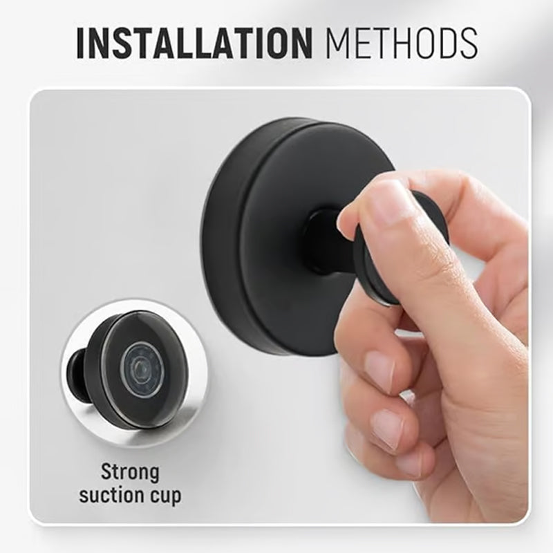 Rozsdamentes acél fali akasztó tapadókoronggal