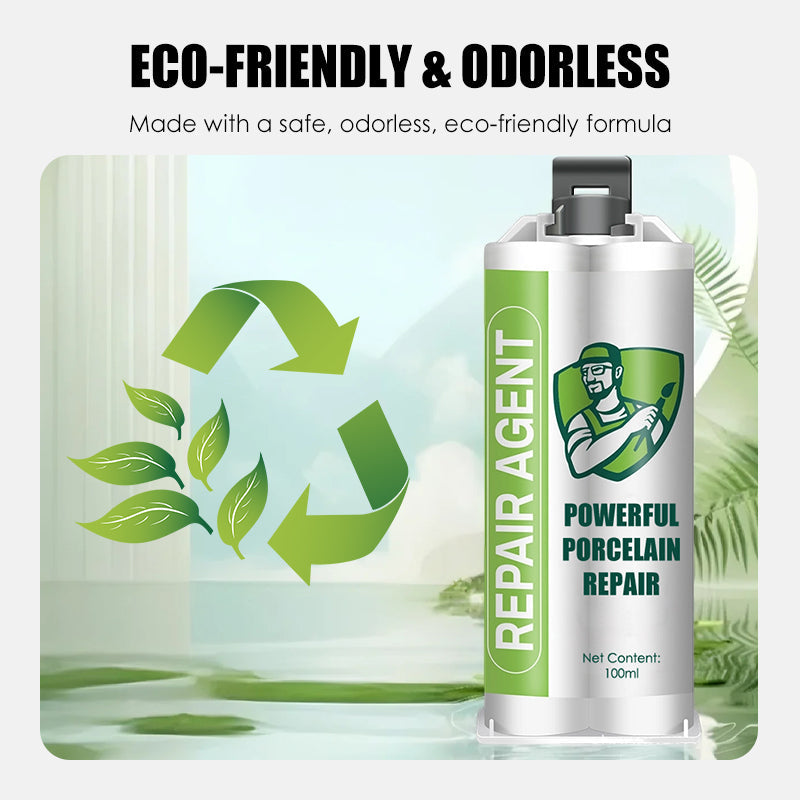 Erős porcelán javítókészlet - dupla tubus