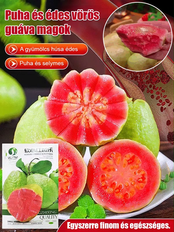 【Lágy és édes】Vörös szív guava magok