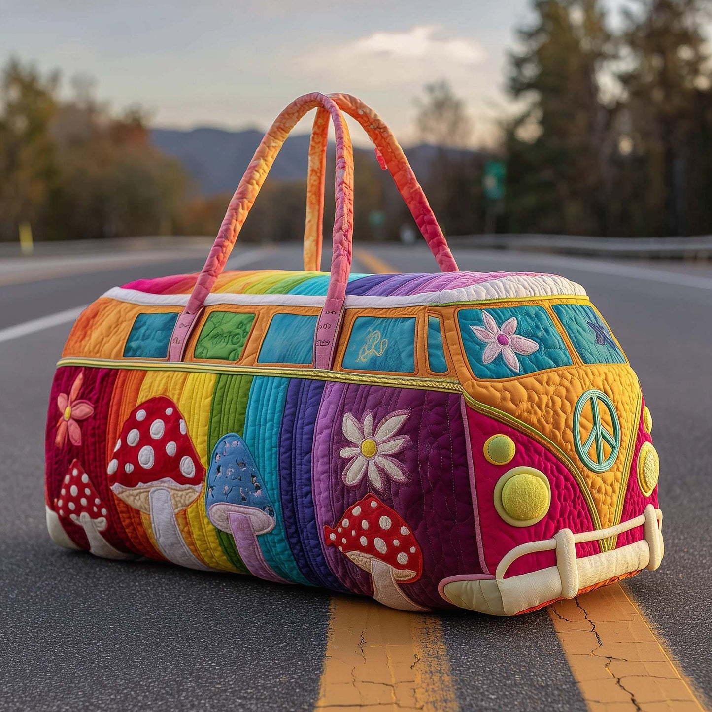 Hippie Van steppelt utazótáska