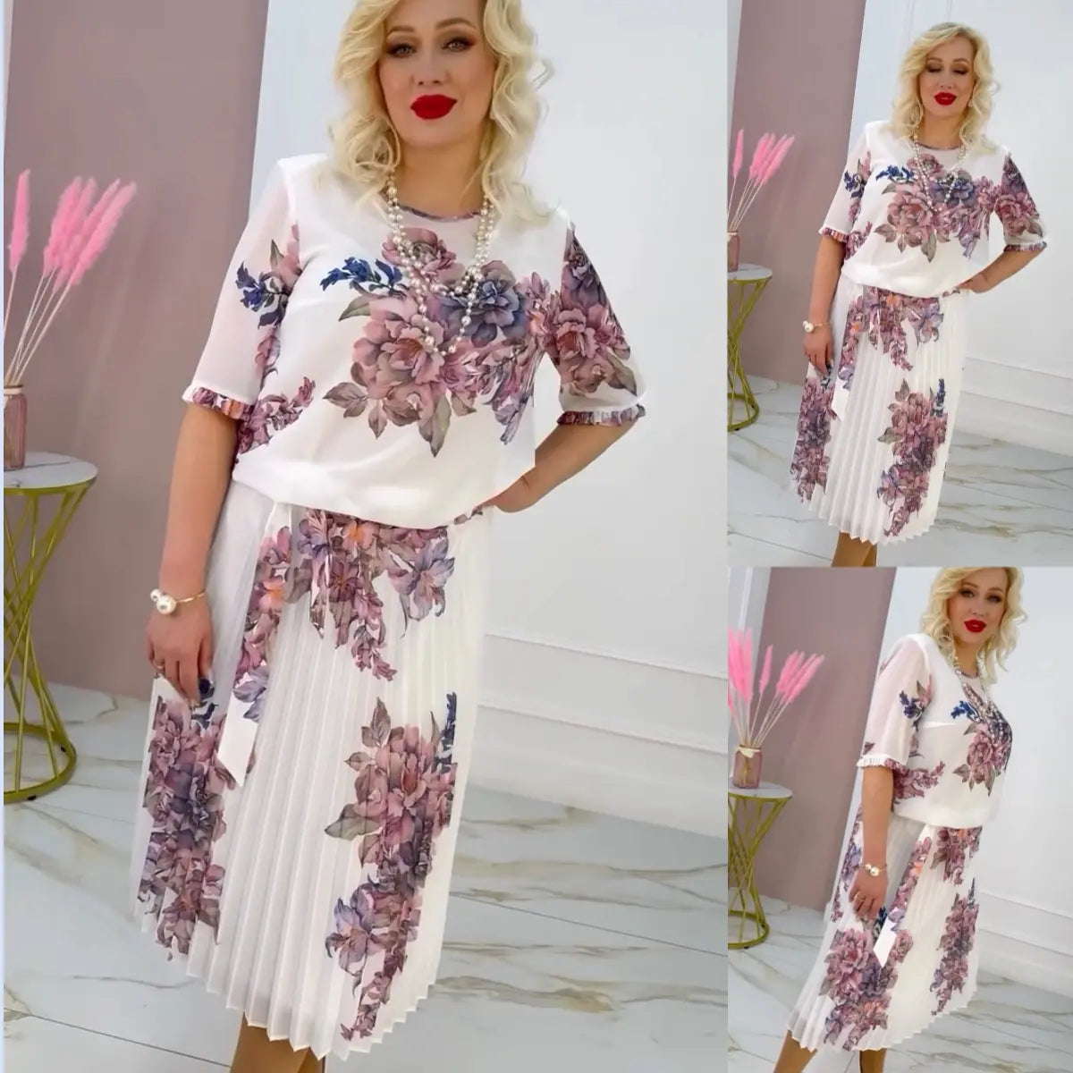 [🥇Legnépszerűbb ruhák]💥👗[S-5XL]2025 új divatos tavaszi szett