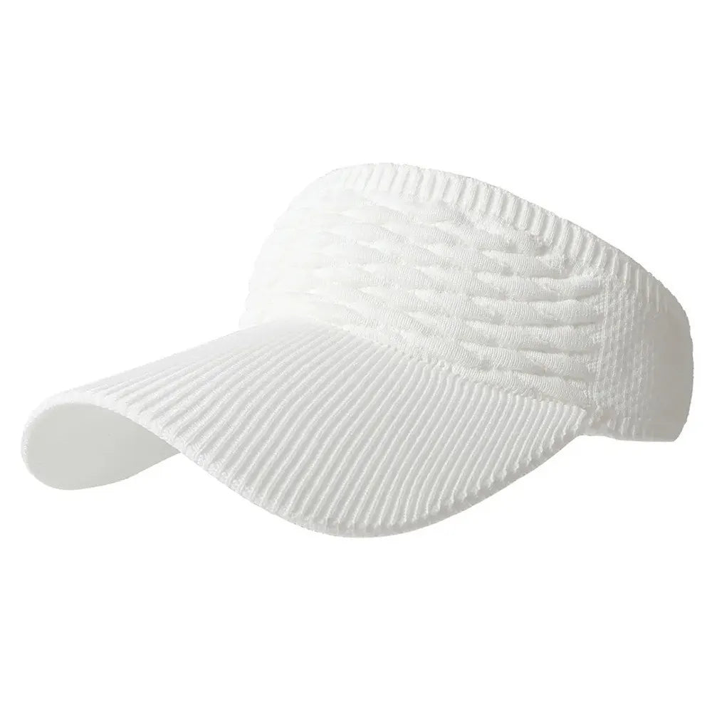 ☀️🧢 Napellenző lyukkal magas copfnak – UV-szűrős, lélegző, kültéri tevékenységekhez és mindennapi használatra