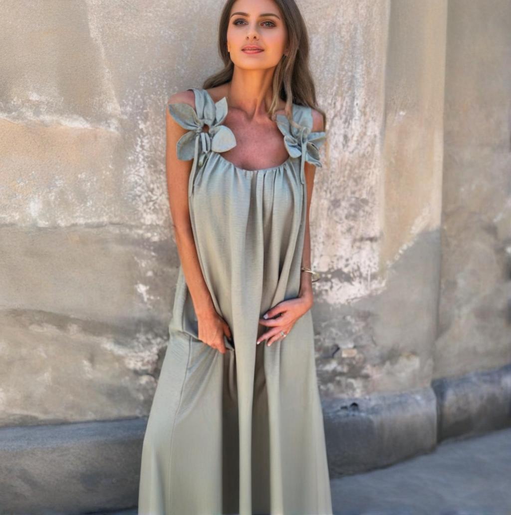 💐 Elegáns, virágos dekoltázsú ruhák nőknek