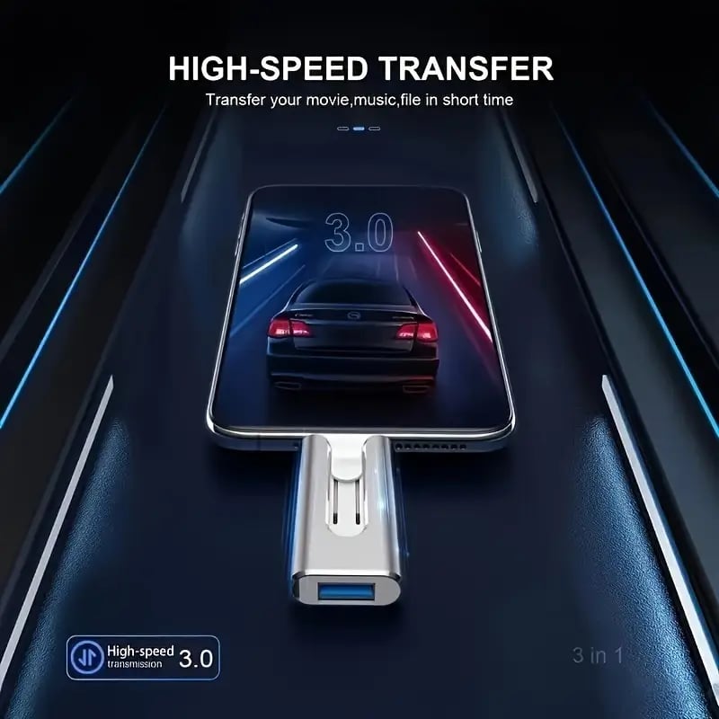 FileNest 4 az 1-ben USB külső memória