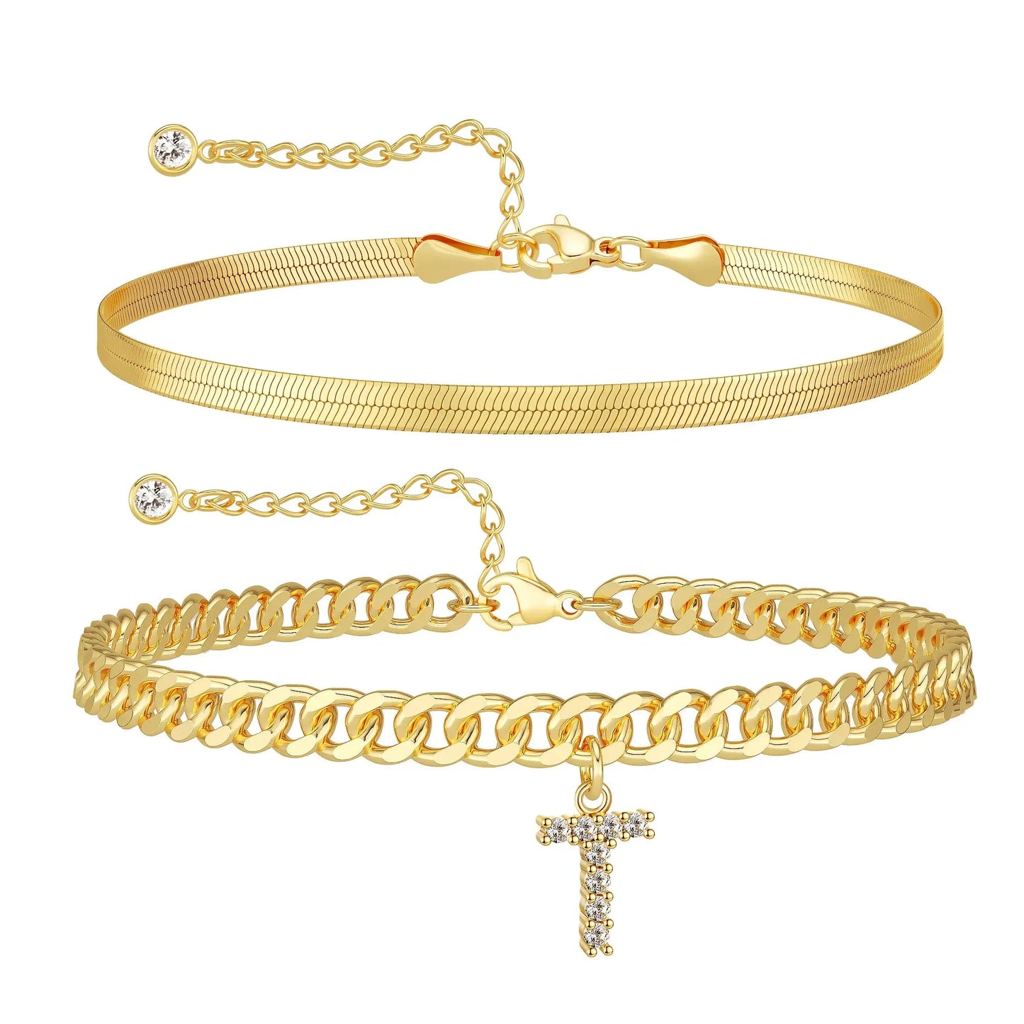 📿✨ Betűs nyaklánc - vízálló, hipoallergén, tökéletes ajándék!