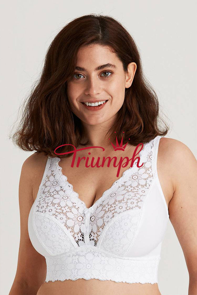 Triumph - 3 db (75A-110F) 💝Kényelmes, merevítő nélküli melltartó