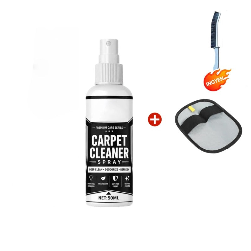 ⚡ Ipari hatékonyság, azonnali eredmény🧹 Szőnyegmélytisztító spray – mikrobuborék-technológia + anyagbarát | Szőnyegekhez, kanapékhoz és autó belső teréhez alkalmas, semlegesíti a kellemetlen szagokat ✨