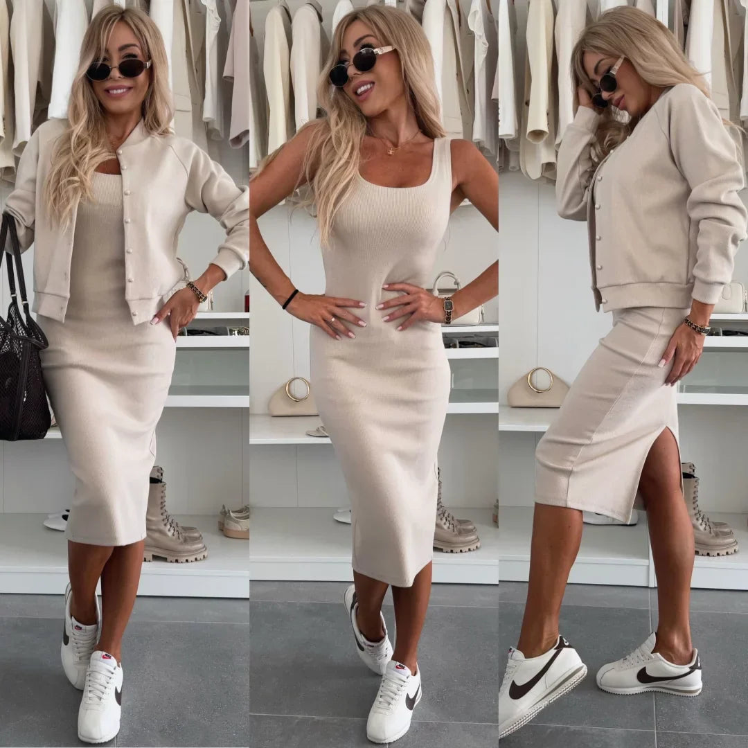 Női 2 az 1-ben lezser pamutöltöny