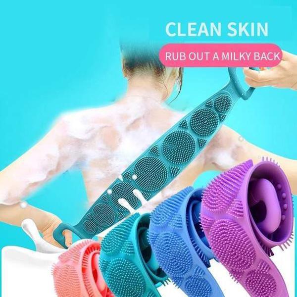 🧼💪Szilikon testtisztító kefe