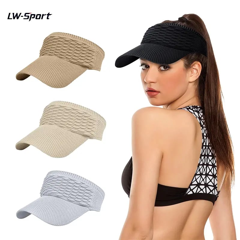 ☀️🧢 Napellenző lyukkal magas copfnak – UV-szűrős, lélegző, kültéri tevékenységekhez és mindennapi használatra