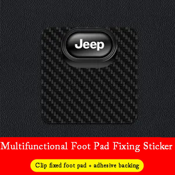 🎉HOT SALE 🎉Multifunctional Carbon Fiber Car Mat Fixing Buckle✨8 Pcs✨