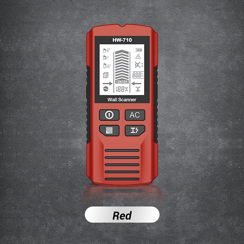 💯 6 az 1-ben multifunkcionális fali fémdetektor HD LCD képernyővel laptophoz