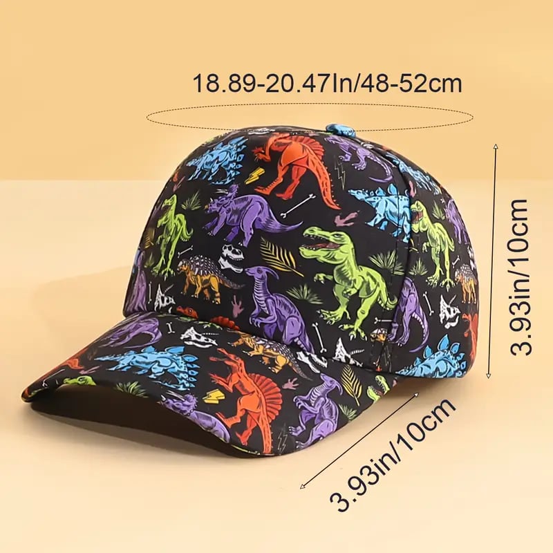 🦖Gyerek dinoszauruszos baseball sapka🧢