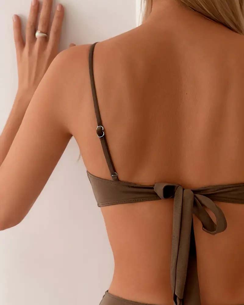 Szexi, divatos kétrészes bikini