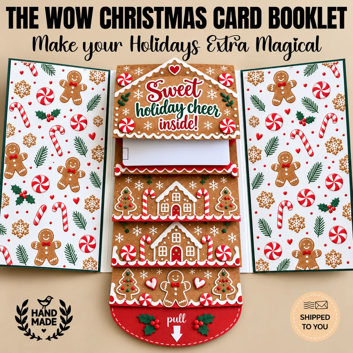 2026 New 🎅💳 Waterfall Christmas Gift Card Booklet ✨