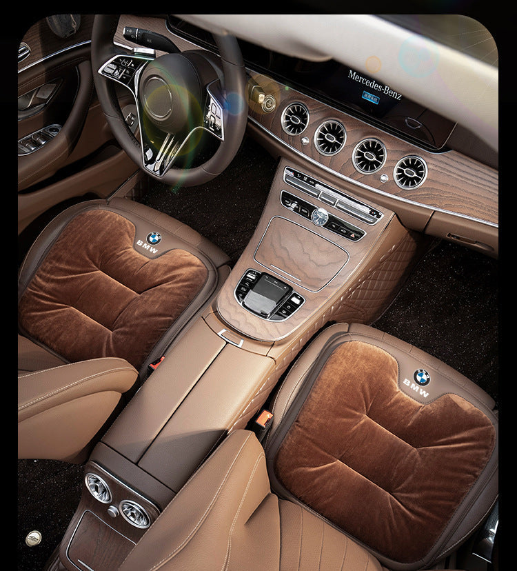 Rövid plüss üléspárna téli autósülésekhez