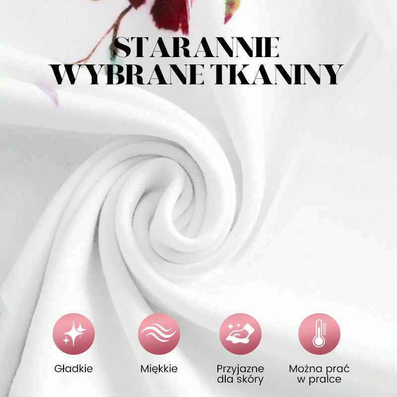 🌺 Női V-nyakú Mintás Ing✨