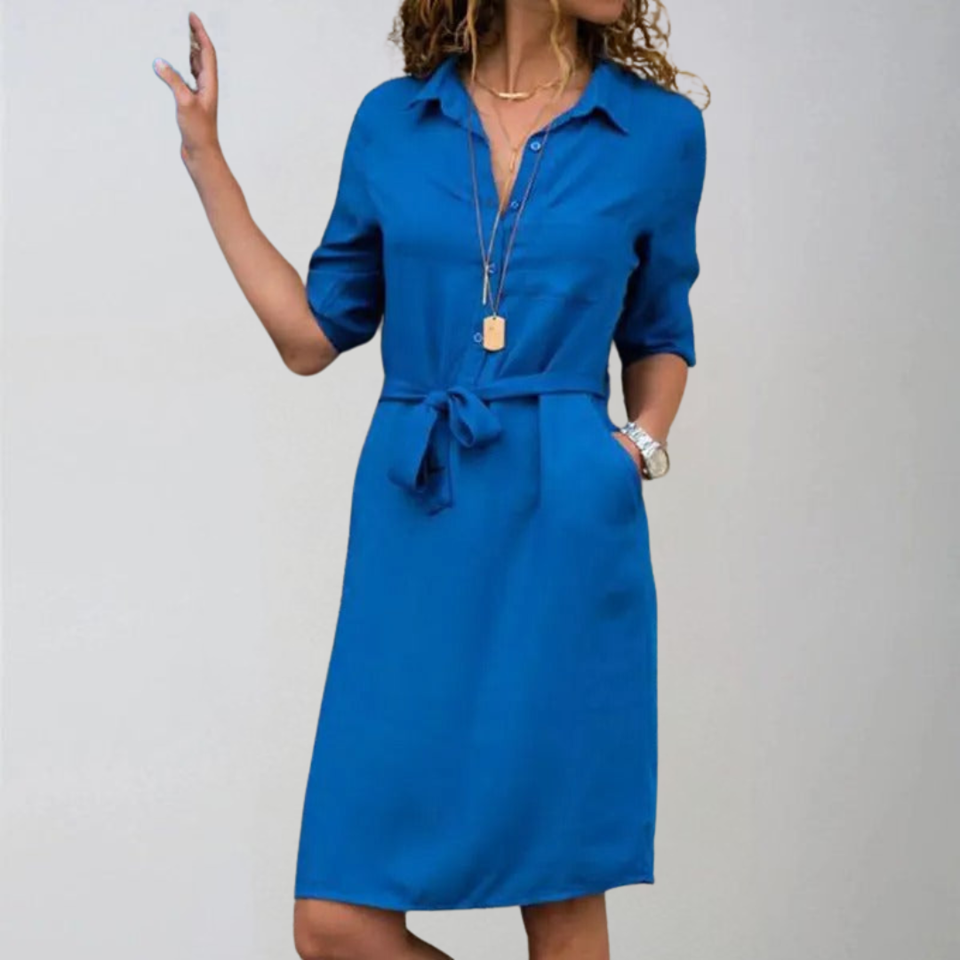 Lezser térdig érő ingruha