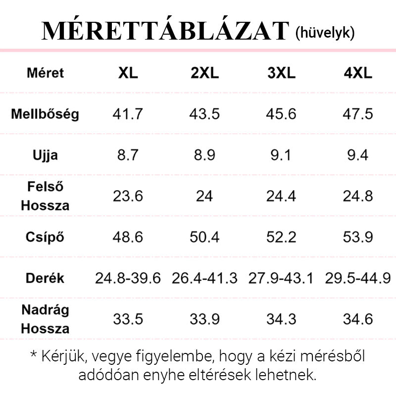💞 Női Mintás Rövid Ujjú Felső És Széles Szárú Cropped Nadrág Szett