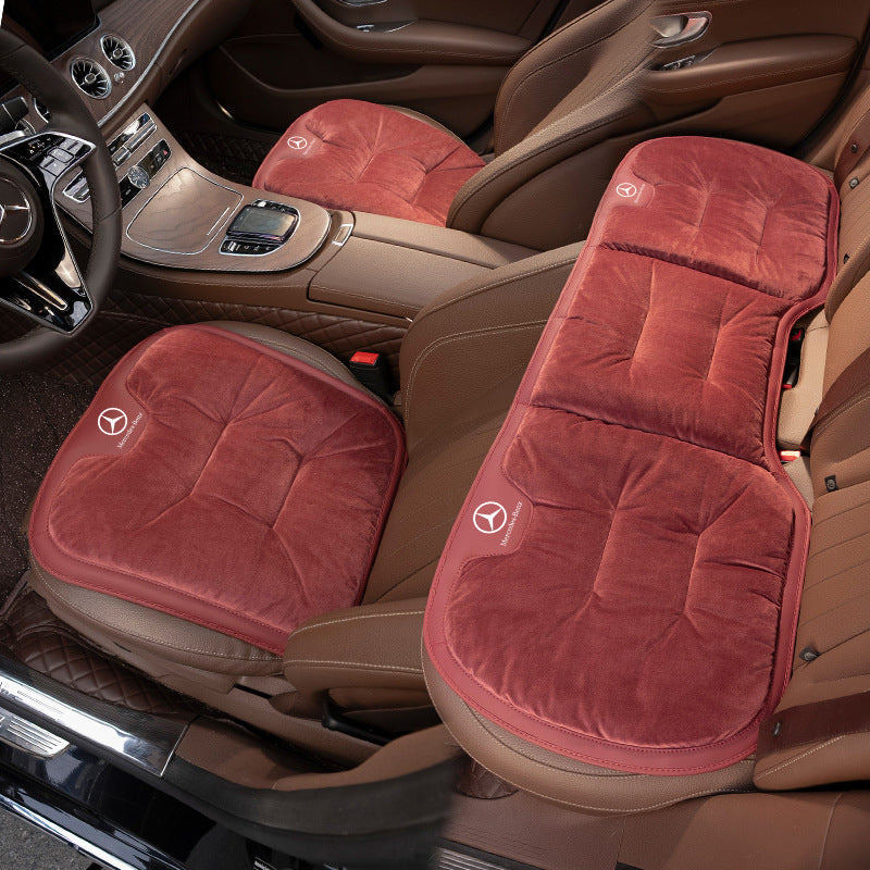 Rövid plüss üléspárna téli autósülésekhez