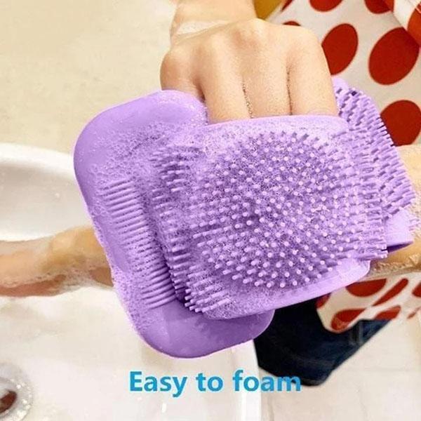 🧼💪Szilikon testtisztító kefe