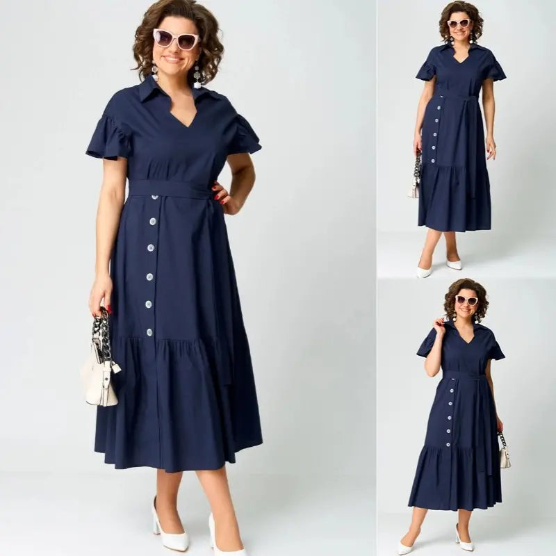 Új stílus 2025 💖[S~5XL]Elegáns és divatos ruha