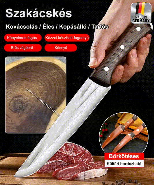 Németországból importált kiváló minőségű csontozó kés