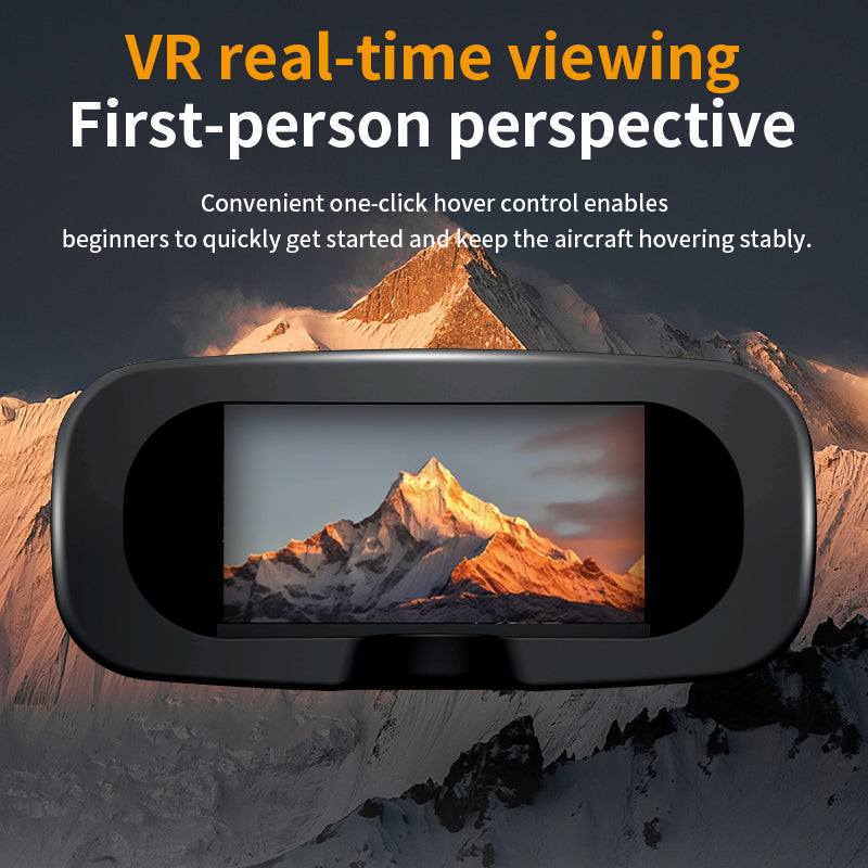 ✨💖2025 Új verziójú H20 VR szemüveg repülőgép optikai áramláspozicionáló repülőgép nagy felbontású légi fotózás