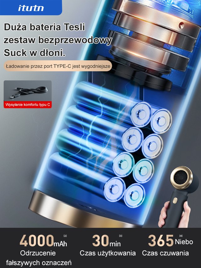 Amerykański odkurzacz bezprzewodowy Itutn opracowany przez badaczy