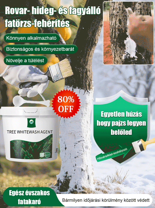 【Rovarirtó, fagyvédő és hidegvédő】Fakéreg fehérítő szer