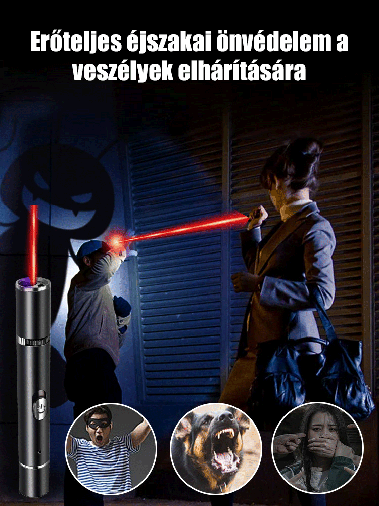 Nagy teljesítményű lézer toll