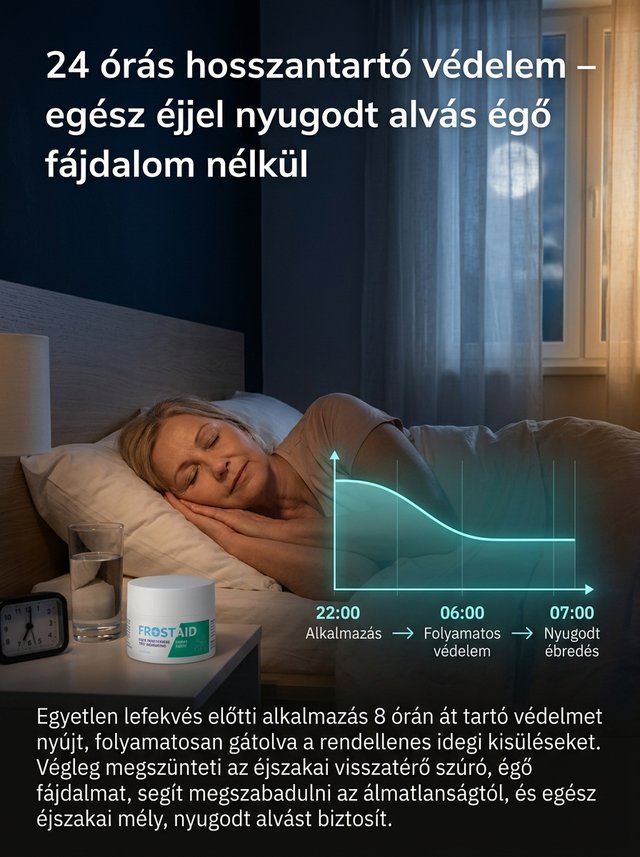 Gyökérokú lábidegfájdalom-javító krém