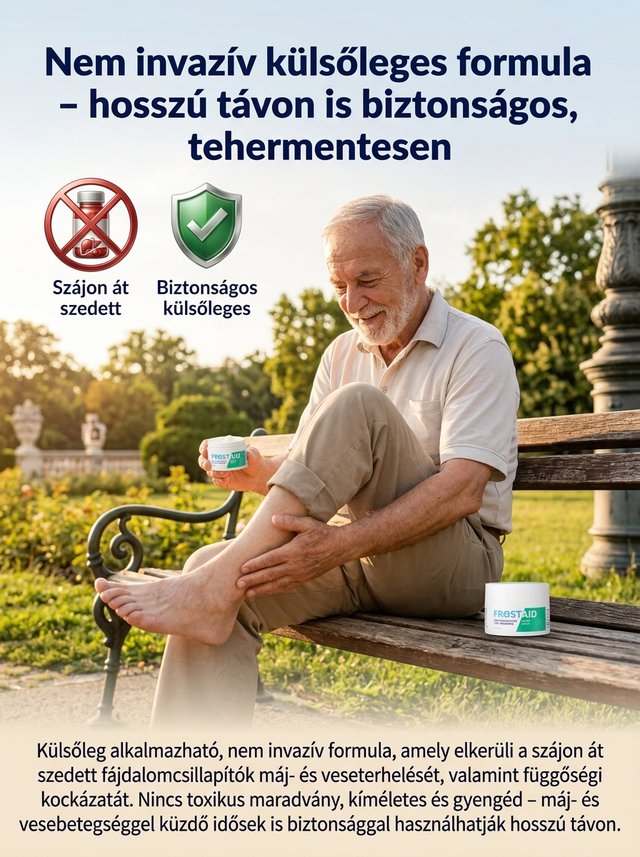 Gyökérokú lábidegfájdalom-javító krém