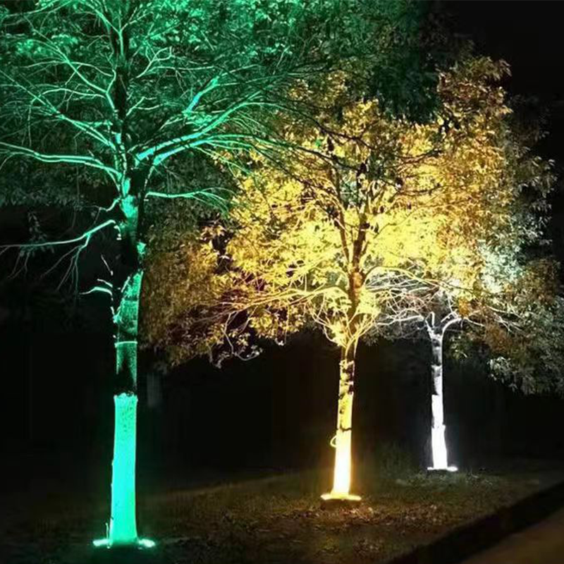 🌳IP65 vízálló kültéri gyűrűfa fényfüzér – Ideális fákhoz, oszlopokhoz és kertekhez🏡