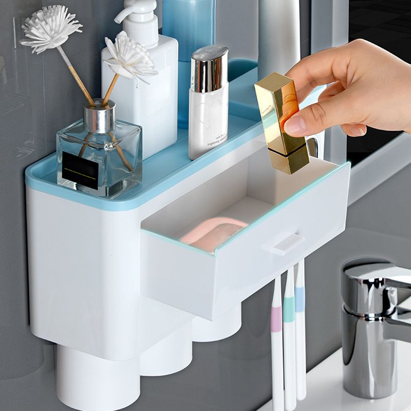 🛁 Toiletry szervező tartó – Fogkefe tartó és fürdőszobai szervező ✨