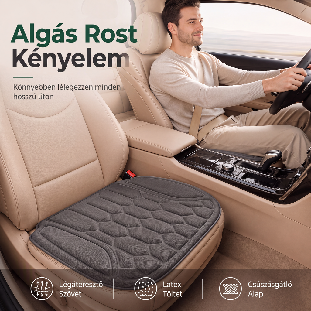 ✨🚗 Légáteresztő autóüléshuzat – vastag, csúszásgátló üléshuzat személyautókhoz, SUV-okhoz és kisteherautókhoz