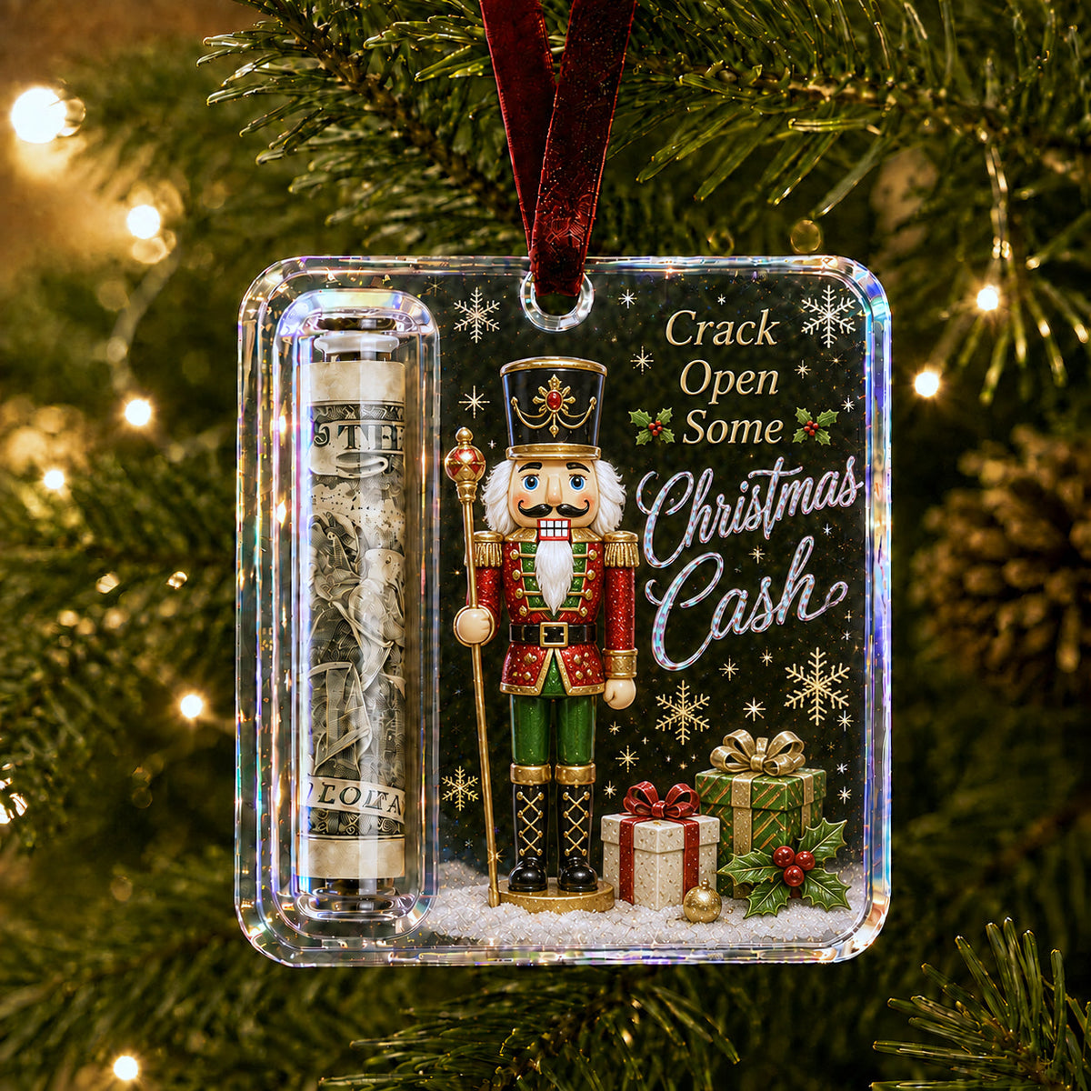 🔥UTÓS NAP 50% KEDVEZMÉNY - 🎄Karácsonyi pénzdíszek - Érezd úgy a készpénzt, mint egy igazi karácsonyi ajándékot💵