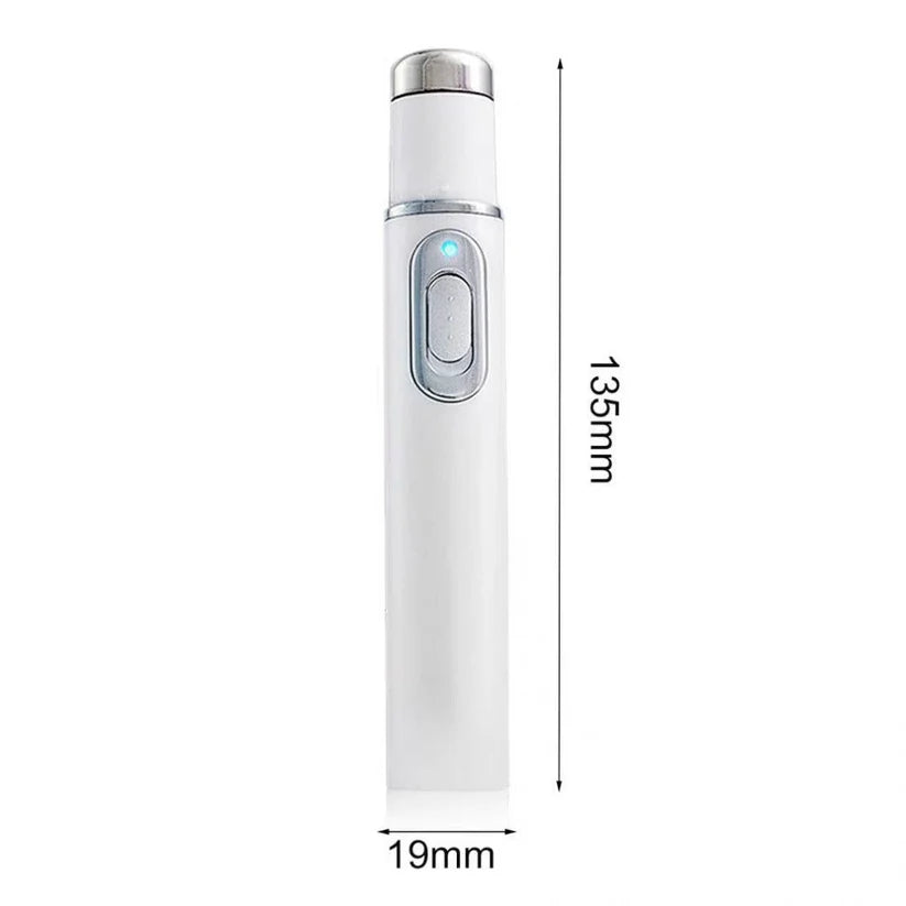 🔥Második generációs ultrahangos masszírozó (fekete hengeres test, sárga masszázsfej)🛡️