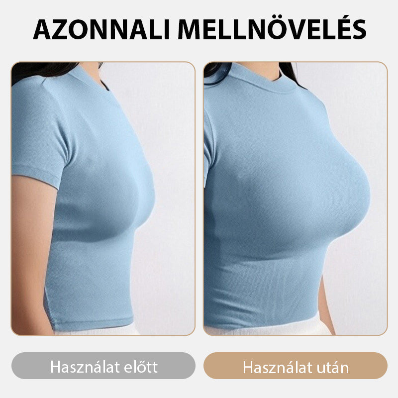 2 az 1-ben szilikon mellprotézis zsebű melltartó