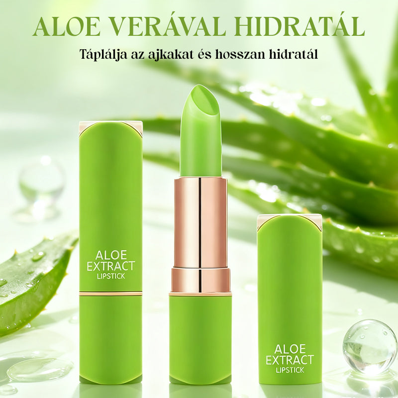 Aloe vera tartalmú, színt váltó hidratáló rúzs